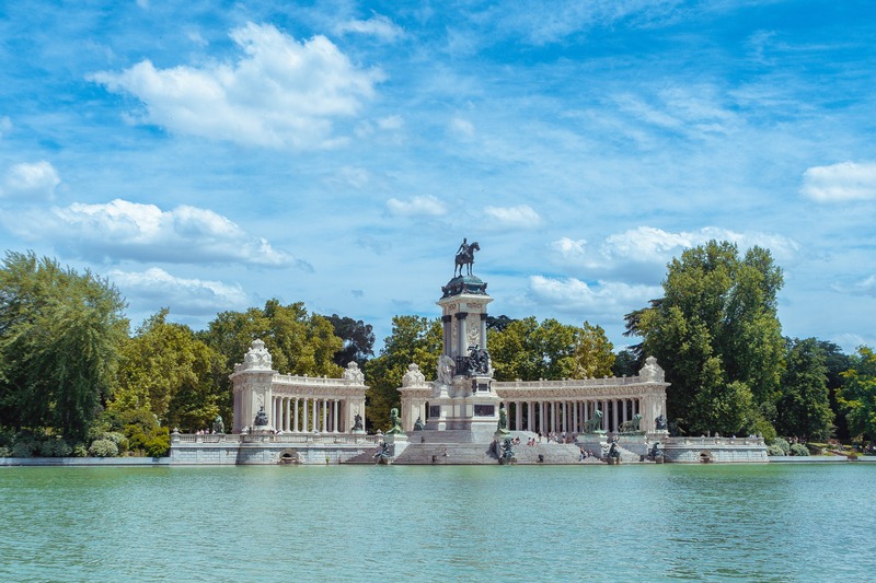 Imagen del Parque del Retiro en Madrid